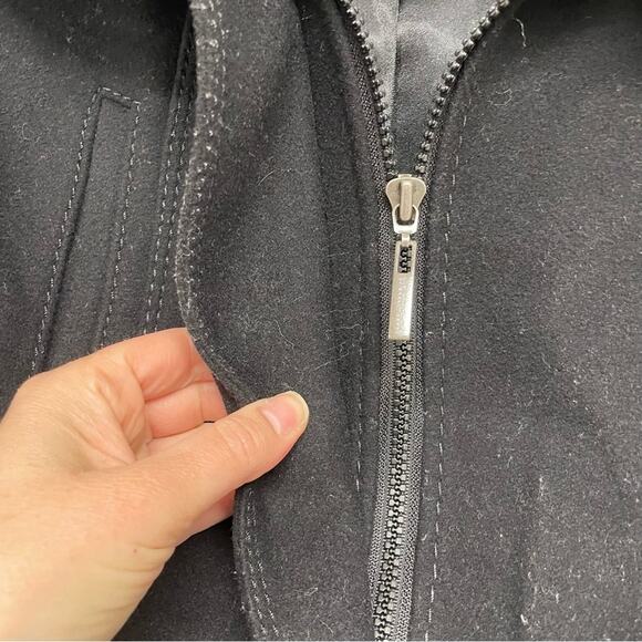 Laundry Shelli Segal Black Belted Short Trench Coat 4 - Picture 10 of 10